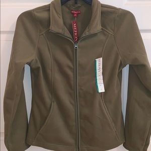 Merona Fleece Jacket- Olive